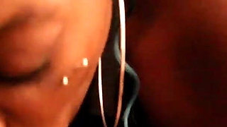 Ebony Deepthroats Big Black Cock BBC