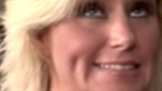 BBC Fists Mature Blonde's Stretched Pussy Dripping Wet