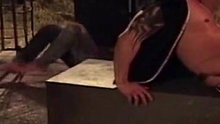 Filthy Slut Fucked Hard in Dungeon, Gloryhole and Intense Threesome with Facial