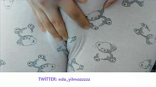 Cameltoe- Masturbation in Pajamas- Puffed Pussy- Turkish Porn