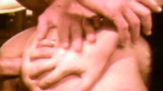 Sepia Anal Classic Shows Retro Beauty in Stockings Destroyed