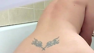 Riding My Dildo in Bathtub