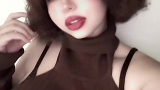 SEXY FURRY ANIME CAT GIRL COSPLAY - Redhead