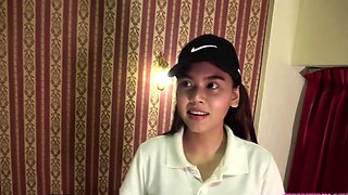 First Time Casting For Petite Thai Teen