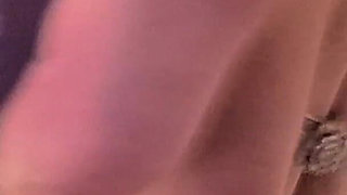 Hot Solo Amateur Female Playing with a Big Toy with Her Tight Pink Pussy