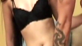 Japanese Woman Sucks on His Big Balls