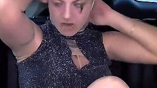 Risky Trip in Full Pantyhose Encasement Nylon Doll in the Car Ep. 336