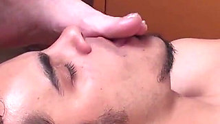Foot worship 159 feet in office