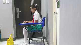 Desperate Student Pee