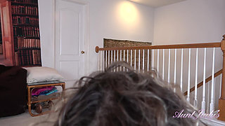 Auntjudys - Your Mature Step-stepmother Tia Gives You a Taboo Blowjob