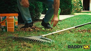 Daddy4k. gf helping him ease the agony