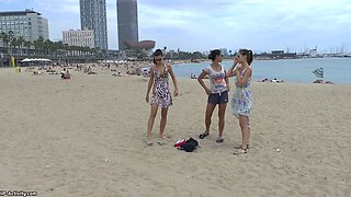 Valentina Nappi Beach Public Italian Porno Star