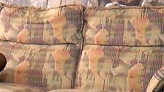 Sexy hot Milf with huge boobs got fucked on the couch with huge cock