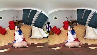 Horny girlfriend surprises him with insane outfit and aggressive pound - teenmegaworld