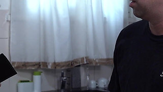 Lynn Scream Forgets I'm Her Husband and Gets Fucked by Delivery Man Nicoph Cuckold Real