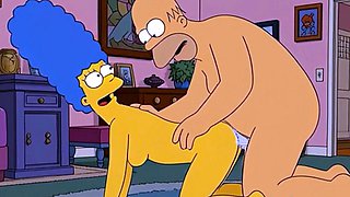 Marge Simpson cheating wife