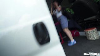 Perverted bimbo breathtaking porn video