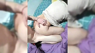 Big Sperm on Big Ass! Hard Fuck Hairy Pussy