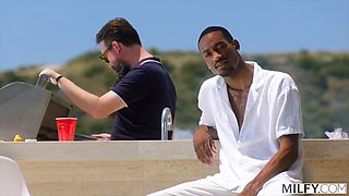 MILFY Hot Blonde MILF Millie Morgan Gets Tag Teamed By Two Monster BBCs: Porn