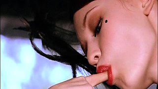 Whipped And Clamped babe brunette lesbian domination