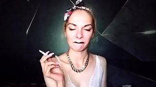 Mistress Marlena - Strong Smoking Cigarette