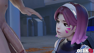The Rise of a New Popstar - D.va 3D Overwatch Porn Animation