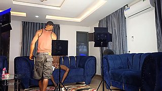 Pa blos Black Muscle Hunk Thug Bareback Backstage