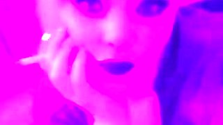 Just looking and feeling sexy while smoking