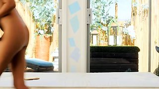 Beautiful brunette in sexy solo fingering masturbation 4 wmv