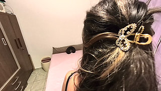 Fucking My Stepmom Doggy-style in Her Bedroom. POV