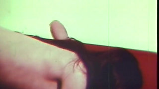 Nasty vintage threesome for a big cock