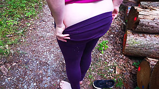 Let Me Spank Your Ass and Yopur Pussy in the Woods