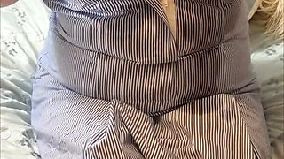 Naughty Nurse Julie - Oiled Tits & Bare Pussy Tease - 002-v-v-4-nurse-boobs