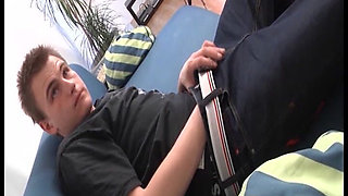 Hot Schoolgirl Gets Pounded Hard by Two Guys