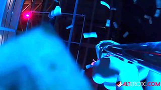 Stunning And Kali Rosess Blowjob Smut