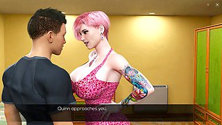 Lesbian encounter between an older mom and a younger woman featuring Misskitty2k