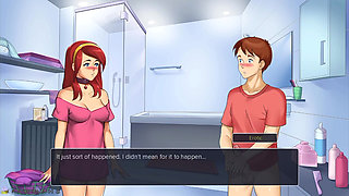 MILFs Plaza Part 33 - Stepsister Stuck in the Washing Machine - by Eroticgamesnc