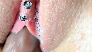 Big boob brunette masturbates on webcam