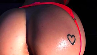 Outdoor hardcore escapade for bodacious MILF in lingerie