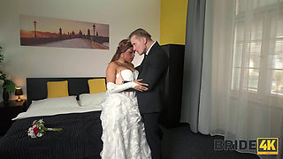 BRIDE4K. I love to give sloppy blowjobs before getting married