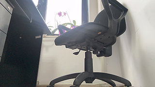 I came to the office without panties and spread my legs in public