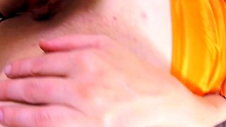 Babe With Big Boobs Masturbates