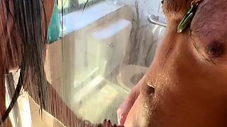 Daring Asian Amateur Gives An Outdoor Blowjob