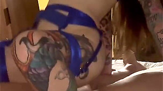 Married Couple Double Teams Goth MILF Unicorn! Part 1