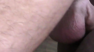 POV Interracial Amateur Fuck and Creampie