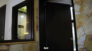 Brunette Latina with huge tits gets her first anal from a soldier's giant cock