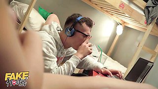 Blowjob clip with awesome Zuzu Sweet and Maryjane NM from Fake Hostel