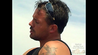 Busty Babe Zaneta Hot Fuck in Classic Car