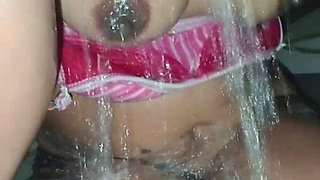 Priya Bhabhi Bathing in the Nude and Showing Her Sweet Pussy and Big Ass