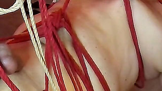 Mistress Acanthus and Slave Sissy Shibari